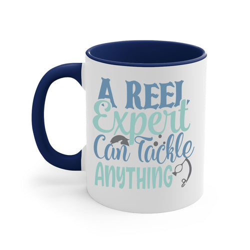a reel expert can tackle anything 227#- fishing-Mug / Coffee Cup