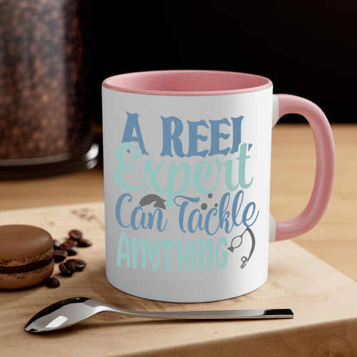 a reel expert can tackle anything 227#- fishing-Mug / Coffee Cup