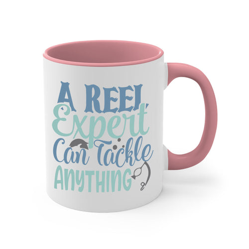 a reel expert can tackle anything 227#- fishing-Mug / Coffee Cup
