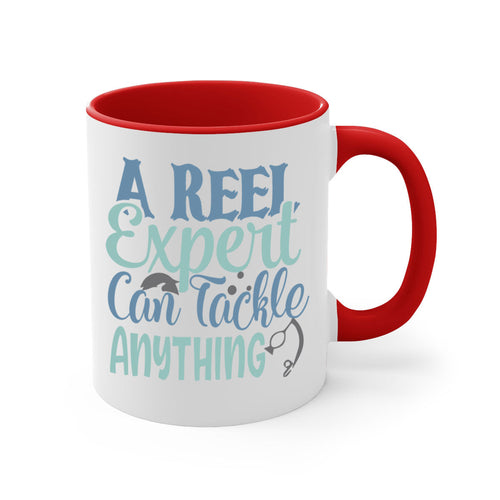 a reel expert can tackle anything 227#- fishing-Mug / Coffee Cup